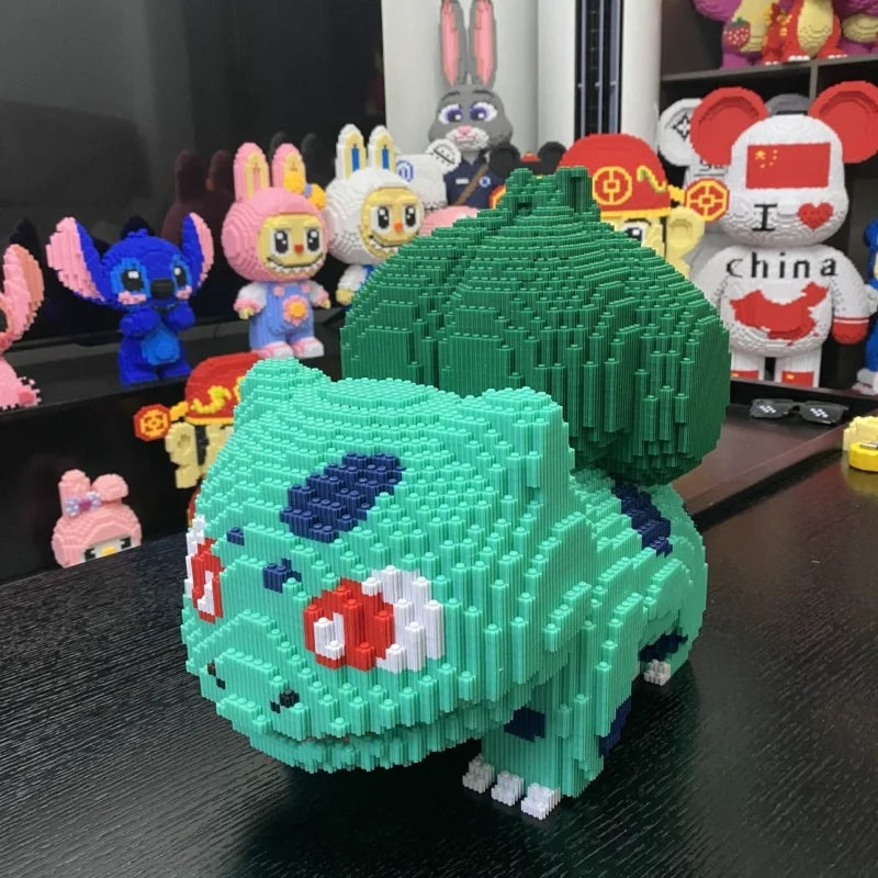 Build Your Own Giant Pokemon 🧩 34cm Anime-Inspired Block Model (12K+ Pieces)