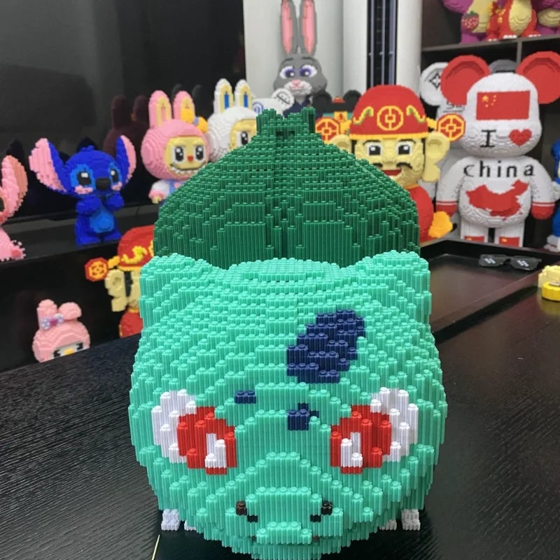Build Your Own Giant Pokemon 🧩 34cm Anime-Inspired Block Model (12K+ Pieces)
