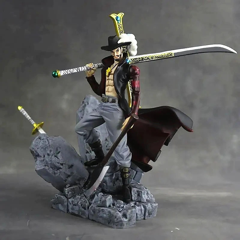 Anime Mihawk Action Statue