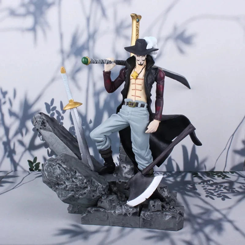 Anime Mihawk Action Statue